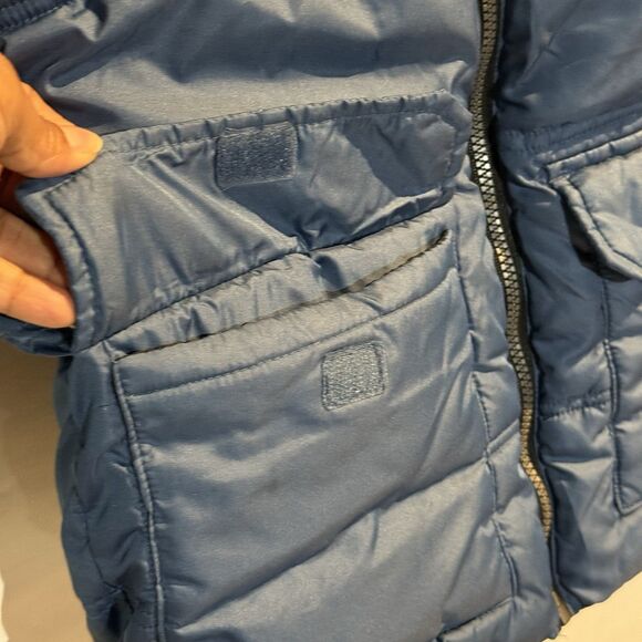 Ixtreme Winter Coat Jacket Boys Size Small Blue Fleece Lined Puffer Hood - Picture 16 of 16